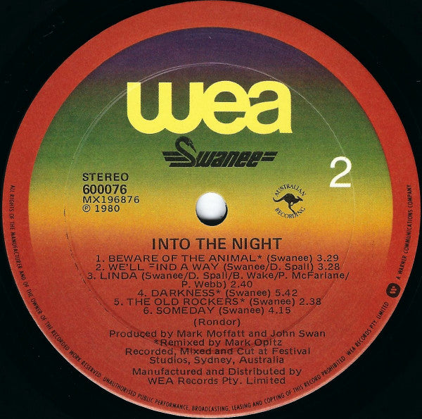Swanee -Into The Night