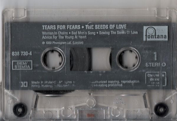 Tears For Fears - The Seeds Of Love