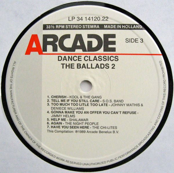 Various -Dance Classics The Ballads 2