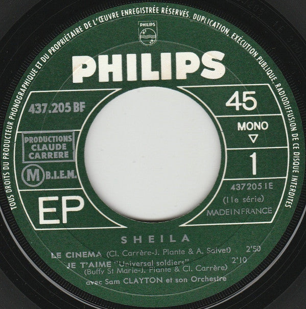 Sheila (5) -Le Cinema