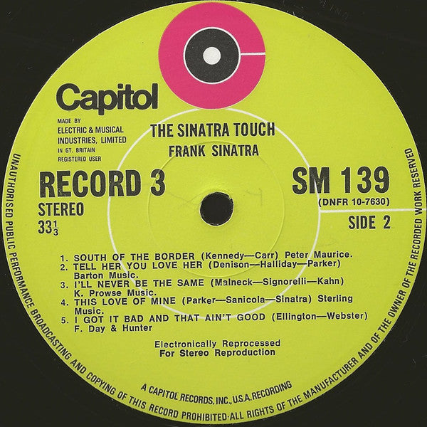 Frank Sinatra -The Sinatra Touch