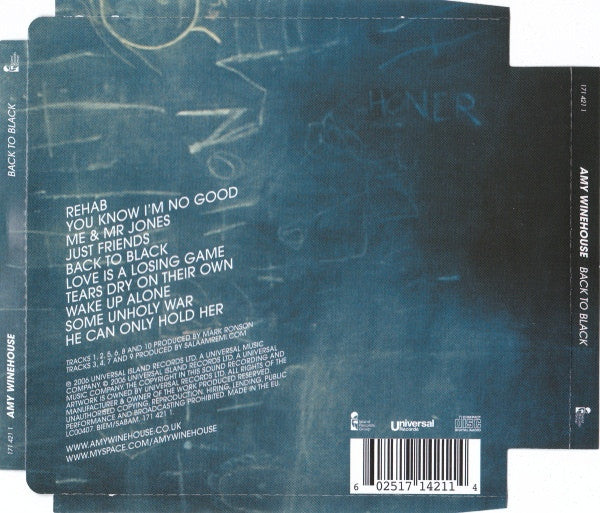 Amy Winehouse - Back To Black