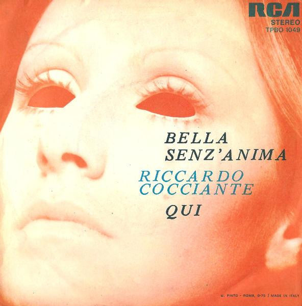 Riccardo Cocciante -Bella Senz'Anima / Qui