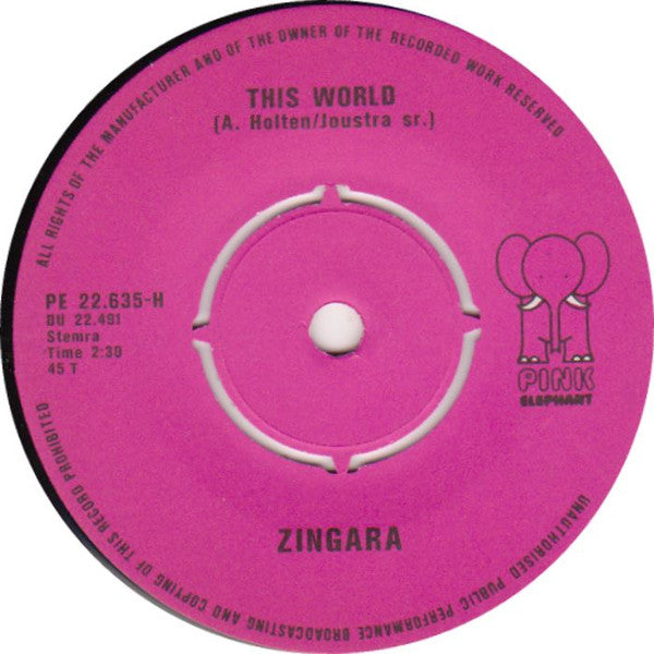 Zingara (2) -Mary Lee / This World