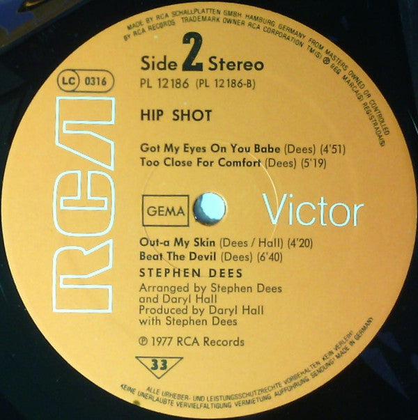 Stephen Dees -Hip Shot