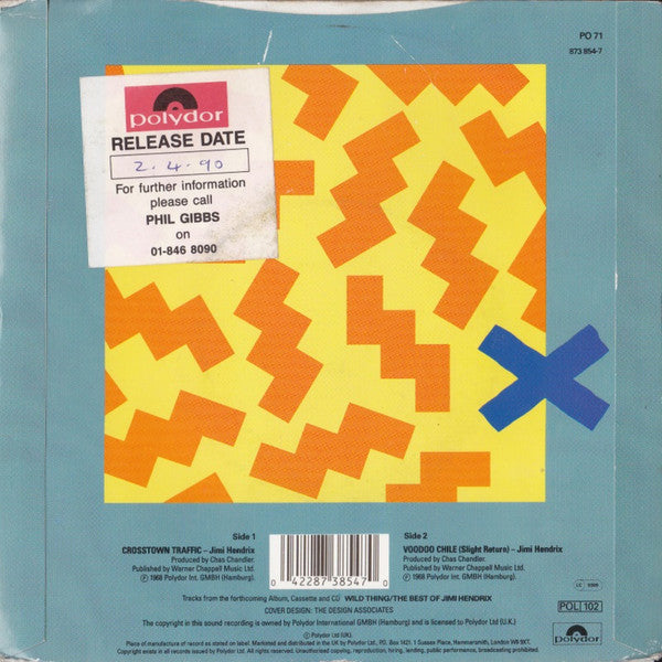 Jimi Hendrix - Crosstown Traffic