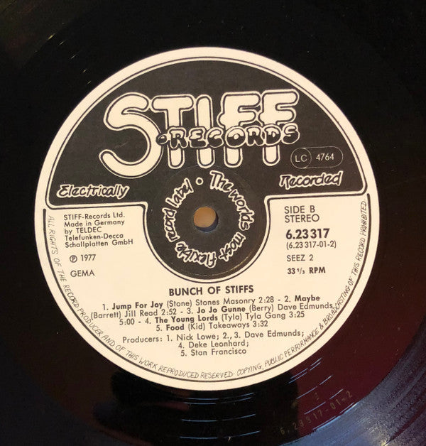 Various - A Bunch Of Stiff Records