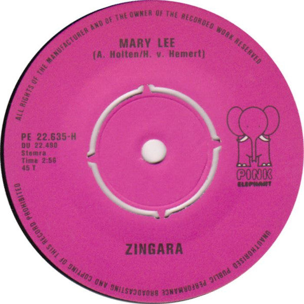 Zingara (2) -Mary Lee / This World