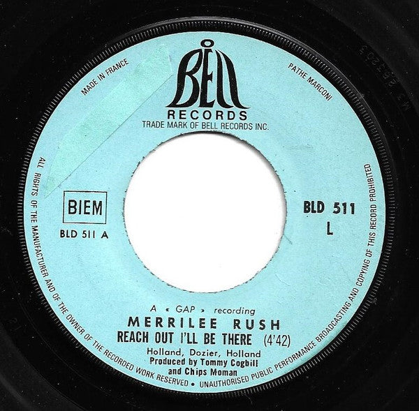 Merrilee Rush -Reach Out / Love Street
