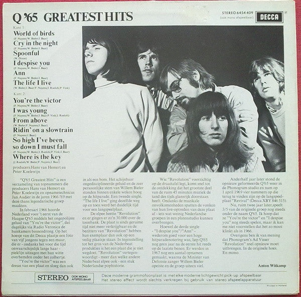 Q'65* -Greatest Hits
