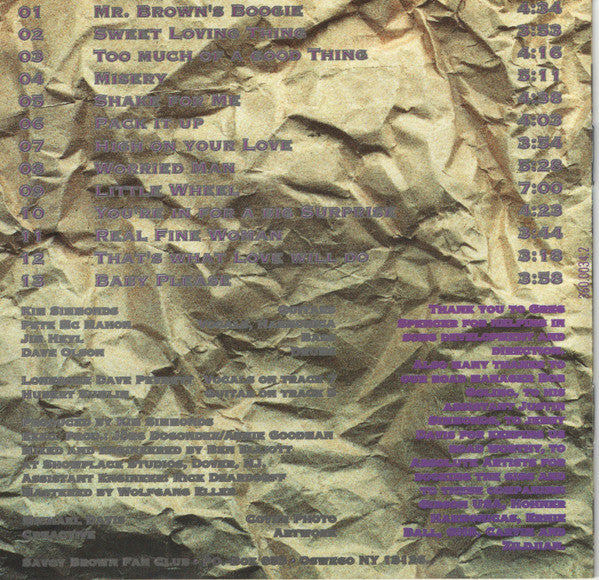 Savoy Brown / Kim Simmonds -Bring It Home