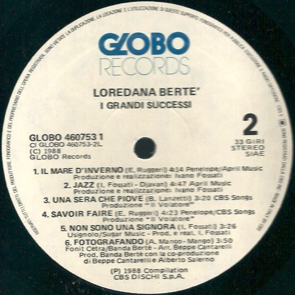 Loredana Bertè - I Grandi Successi