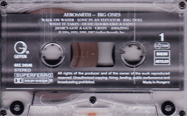 Aerosmith - Big Ones