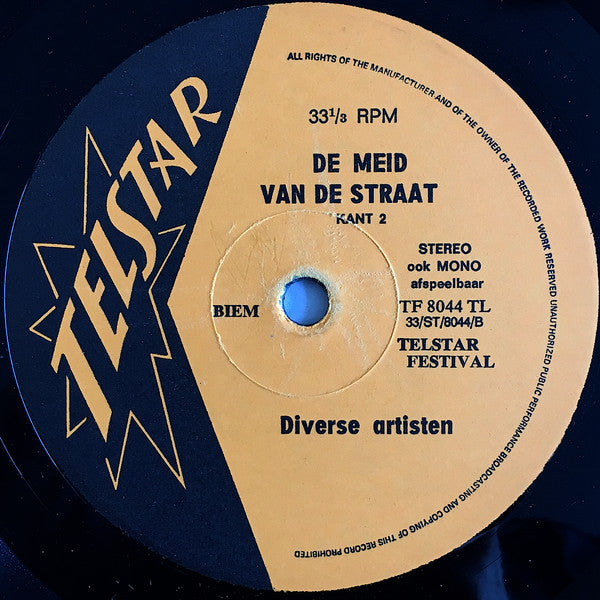 Various - Johnny Hoes Presenteert: De Meid Van De Straat