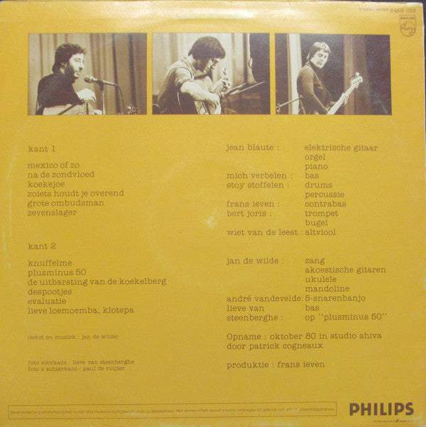 Jan De Wilde - Pvba Koekejoe En Cie