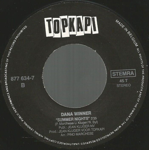 Dana Winner - Zomernachten