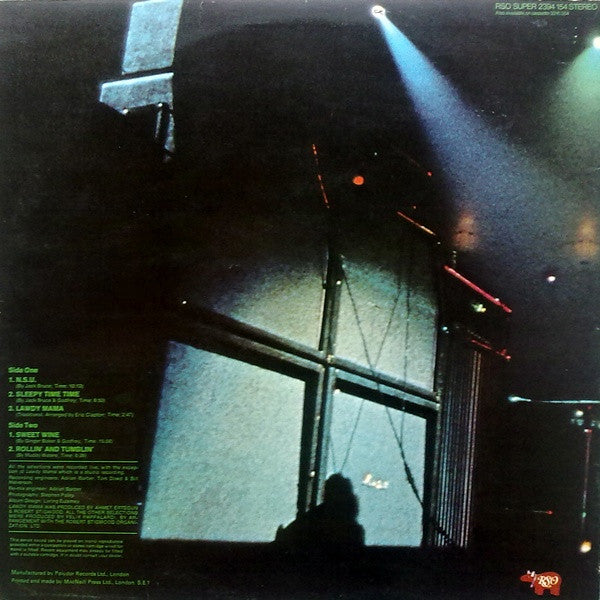 Cream (2) -Live Cream