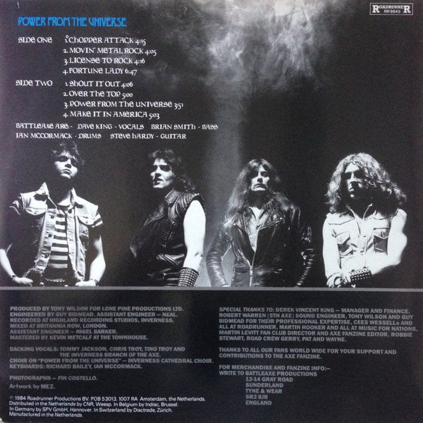 Battleaxe - Power From The Universe