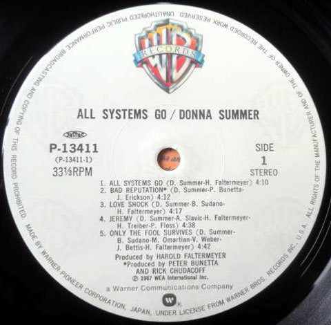 Donna Summer -All Systems Go