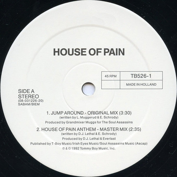 House Of Pain - Jump Around / House Of Pain Anthem