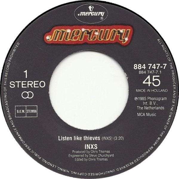 INXS -Listen Like Thieves