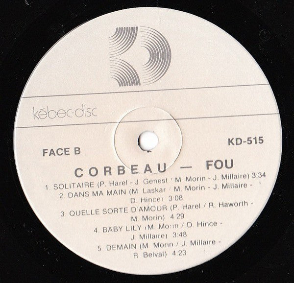 Corbeau -Fou