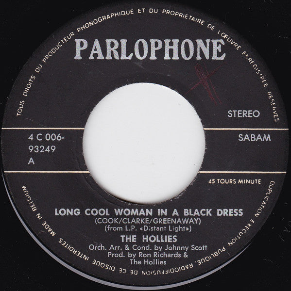 The Hollies -Long Cool Woman In A Black Dress
