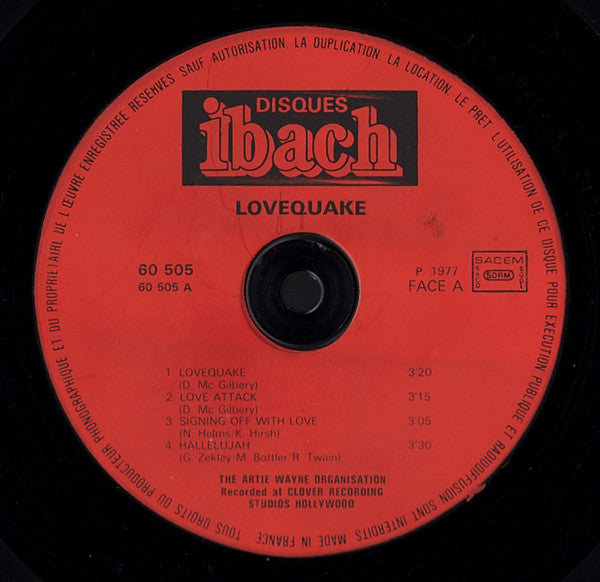 Lovequake - Number One Disco