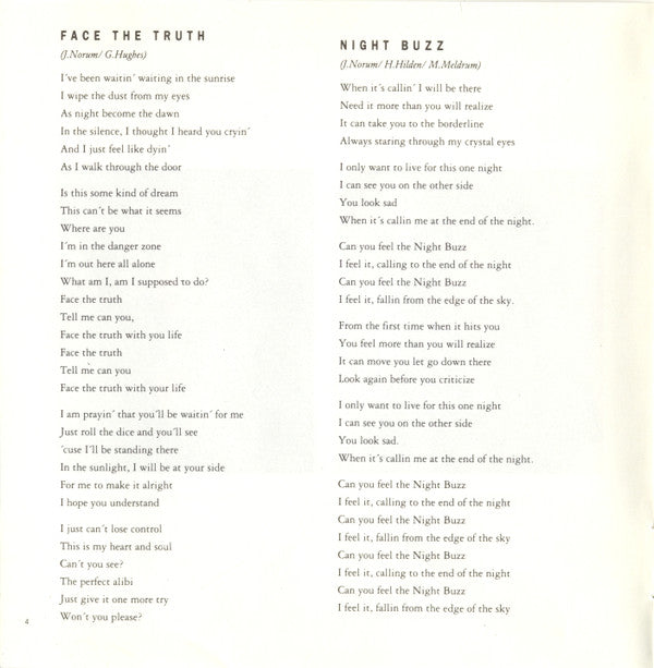 John Norum -Face The Truth