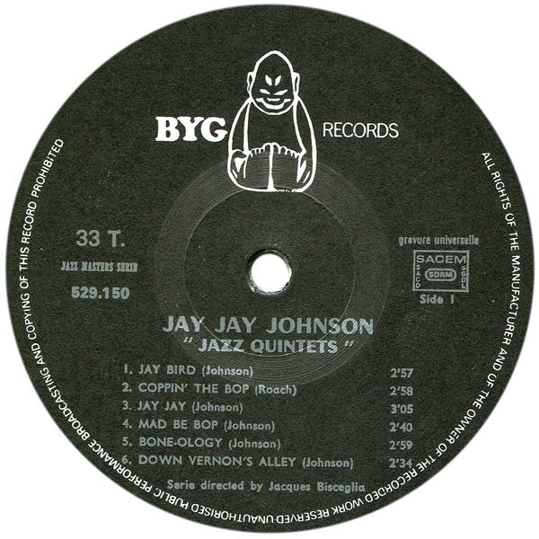 J.J. Johnson Featuring: Bud Powell, Sonny Rollins, Max Roach - Jazz Quintets