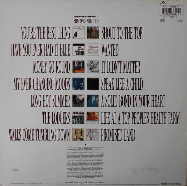 The Style Council -The Singular Adventures Of The Style Council (Greatest Hits Vol. 1)