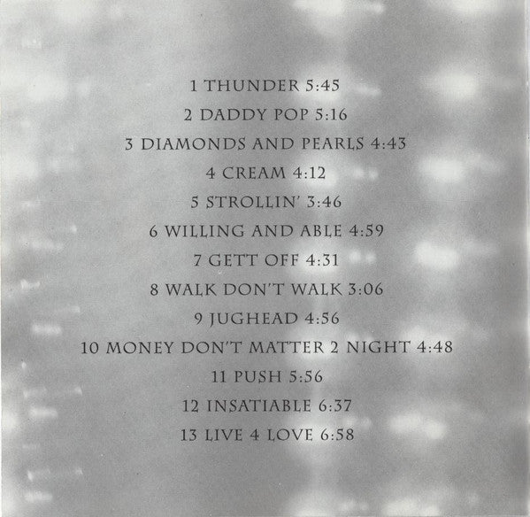 Prince & The New Power Generation -Diamonds And Pearls
