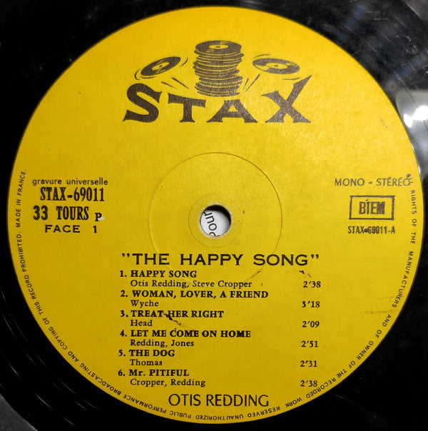 Otis Redding -The Happy Song
