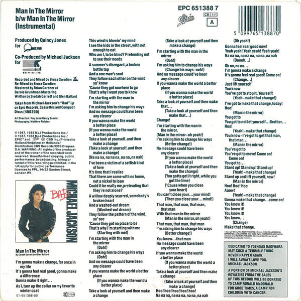 Michael Jackson -Man In The Mirror