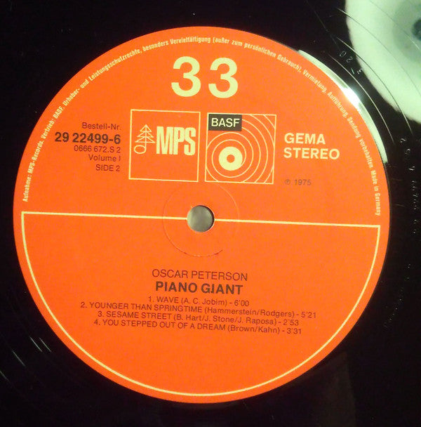 Oscar Peterson -Piano Giant