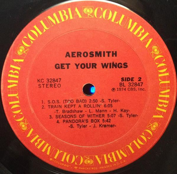 Aerosmith -Get Your Wings