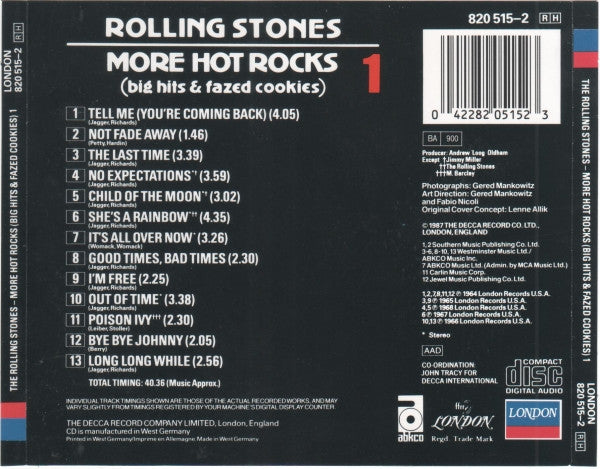 Rolling Stones* -More Hot Rocks (Big Hits & Fazed Cookies) 1