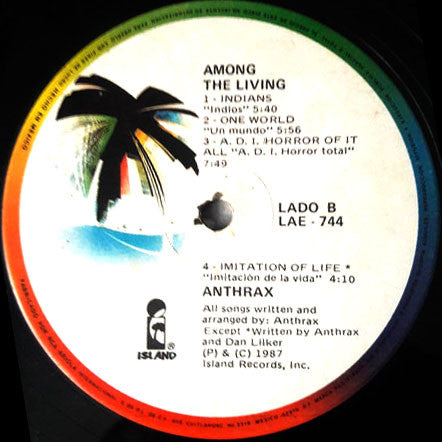 Anthrax -Among The Living