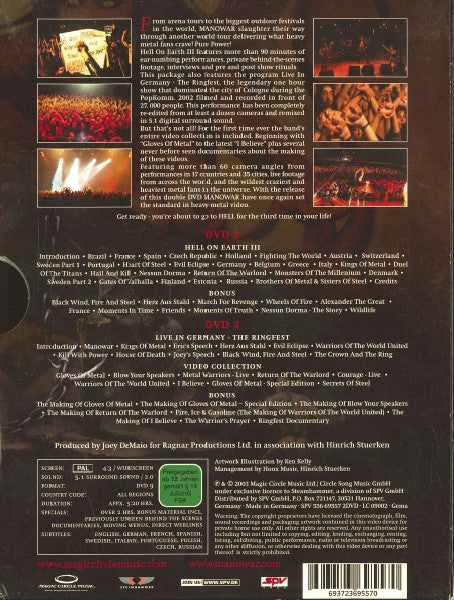 Manowar -Hell On Earth III