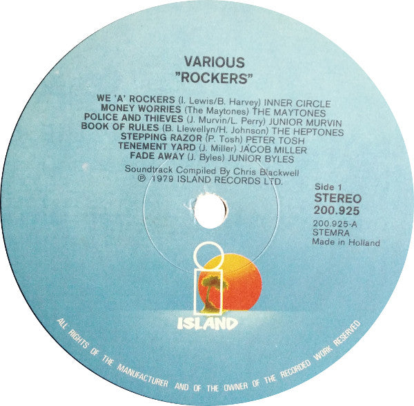 Various -Rockers (Original Soundtrack Recording)