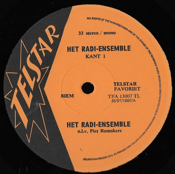 Het Radi-Ensemble o.l.v. Piet Ramakers -Het Radi-Ensemble
