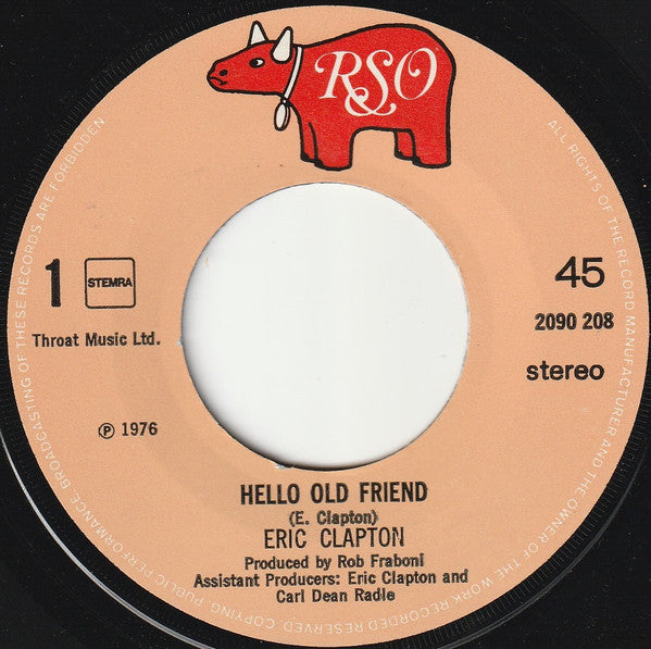 Eric Clapton -Hello Old Friend
