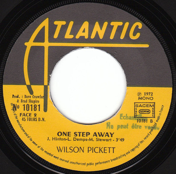 Wilson Pickett - Funk Factory / One Step Away