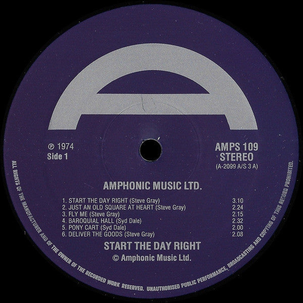 Steve Gray / Syd Dale / Tony Hatch -Start The Day Right