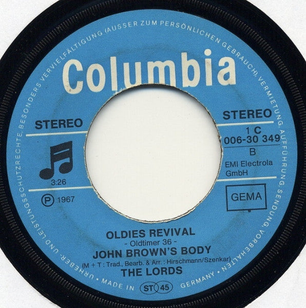 The Lords -Gloryland / John Brown's Body