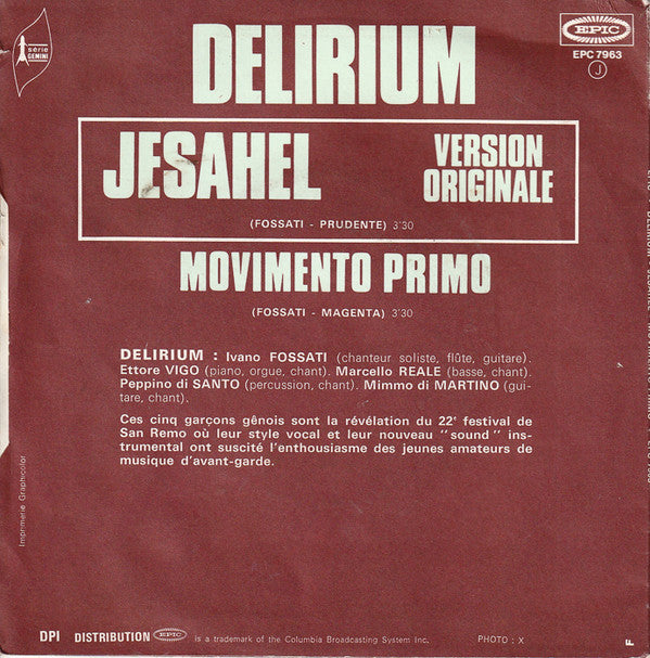 Delirium (5) -Jesahel