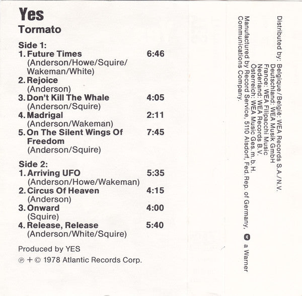 Yes -Tormato