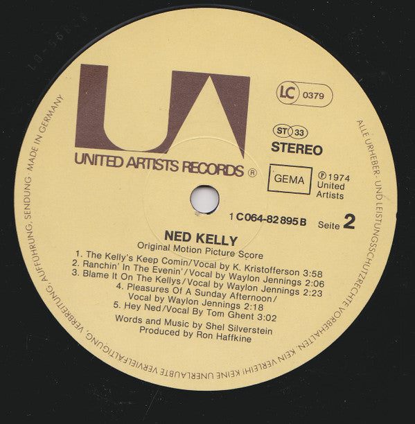 Various -Mick Jagger As Ned Kelly