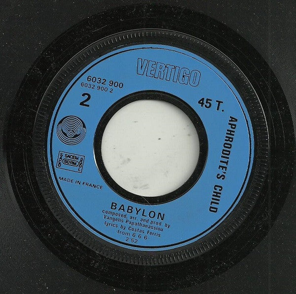 Aphrodite's Child -Break b/w Babylon