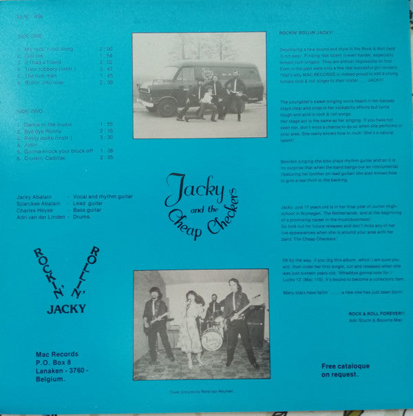Jacky And The Cheap Checkers -Rockin' Rollin' Jacky